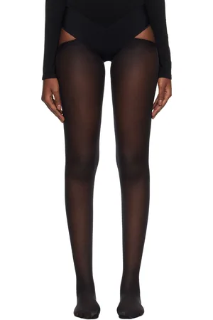 Wolford Black Individual 12 Stay-Hip Tights