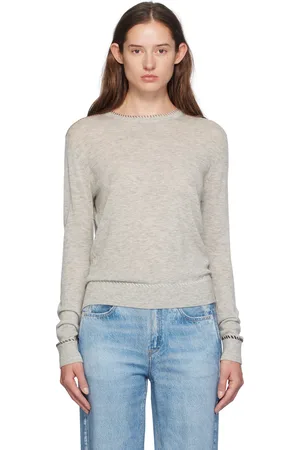 RAG&BONE Gray Indie Crew Sweater