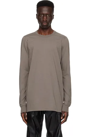 Rick Owens Gray Level Long Sleeve T-Shirt