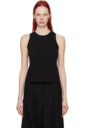 Max Mara Black Cima Tank Top