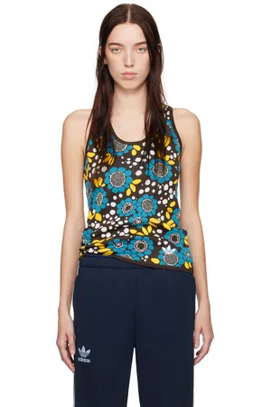 WALES BONNER Adidas Originals Edition Floral Knit Tank Top