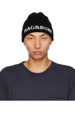 RAG&BONE Black Margo Beanie