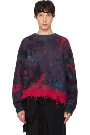 DOUBLET Multicolor Zombie Worn Knit Sweater