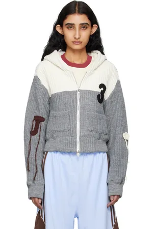 Kijun Gray Zip-Up Hoodie