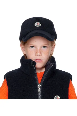 Moncler Kids Blue Baseball Cap