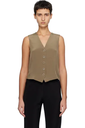 Silk Laundry Brown CDC Vest