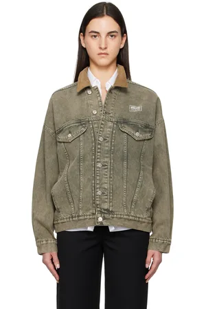 Moschino Gray 12 oz Vintage Denim Jacket