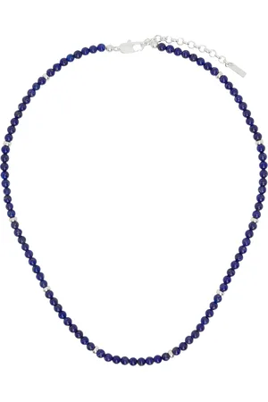 Eliou Blue & Silver Armie Necklace