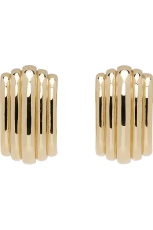 ANINE BING Chunky Ribbed Earrings