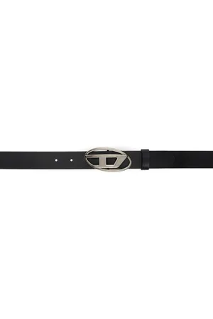 Diesel Kids Black Logo Belt