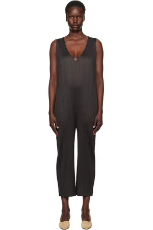 PLEATS PLEASE ISSEY MIYAKE Brown Monthly Colors December Jumpsuit