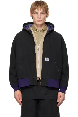 Pins & Needles Black Zipped Work Hoodie