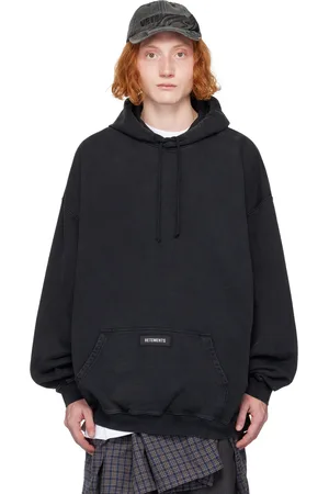 Vetements Woven Label Hoodie