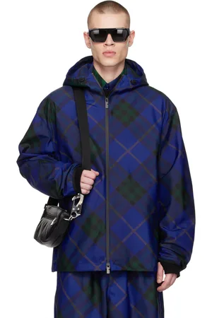 Burberry Blue Check Jacket