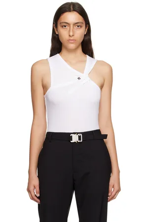 1017 ALYX 9SM White Lightercap Twist Tank Top