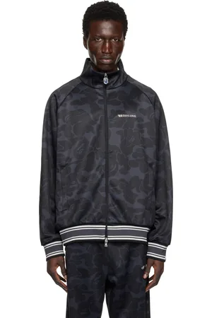 BAPE Tonal Solid Camo Track Jacket