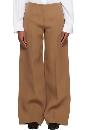 The Row Tan Pipa Trousers