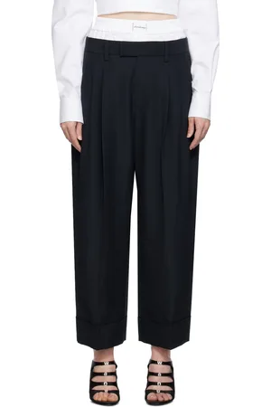 Alexander Wang Black Layered Trousers