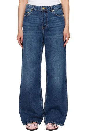 Ganni Navy Izey Jeans