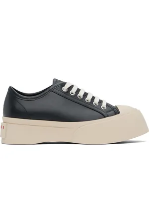 Marni Black Nappa Leather Pablo Sneakers