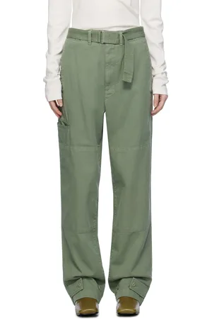 LEMAIRE Green Relaxed Jeans