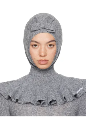 Shushu/Tong Gray Cape Balaclava
