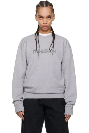 J.W.Anderson Gray Logo Embroidery Sweatshirt