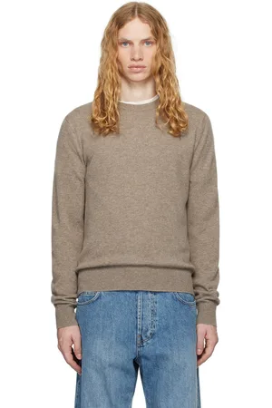 The Row Taupe Benji Sweater