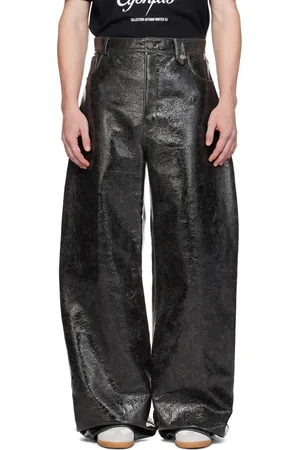 EgonLab Black Vinyle Trousers