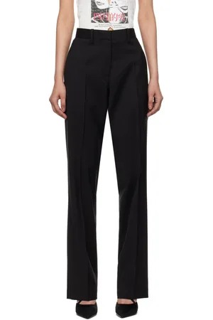 Helmut Lang Black Car Trousers