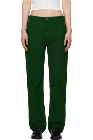 The Row Green Carlind Trousers