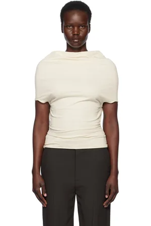 Rick Owens Off-White Hollywood Jersey Shroud T-shirt