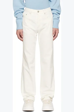 Ami Off-White Straigh-Fit Jeans