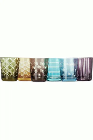 POLSPOTTEN Multicolor Cuttings Tumbler Set