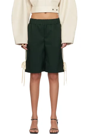 FIDAN NOVRUZOVA Green Giada Shorts