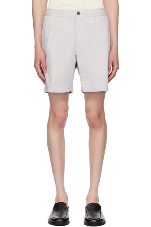 THEORY Gray Drawstring Shorts