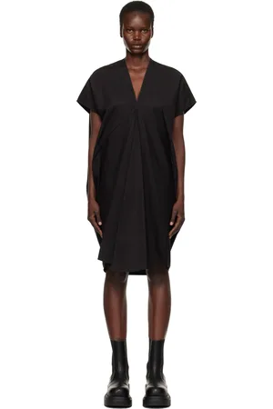 Rick Owens Black Hollywood Tommykite V Minidress