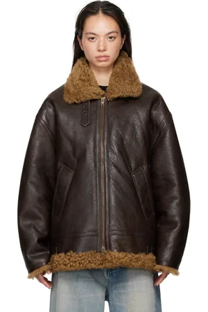 Vetements Logo Aviator Jacket