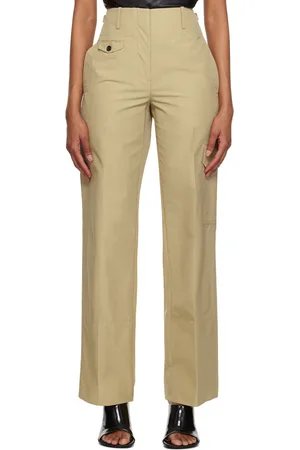 Helmut Lang Beige Utility Trousers