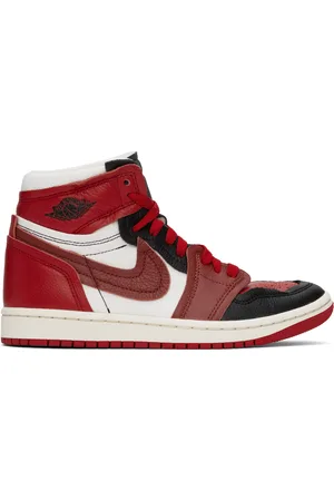 Nike Black & Red Air Jordan 1 High Method Sneakers