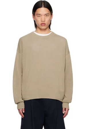 STUDIO NICHOLSON Taupe Kami Sweater
