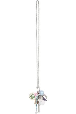 Marland Backus Silver Kawaii Keychain