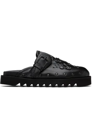 TOGA PULLA SSENSE Exclusive Eyelet Metal Sabot Loafers