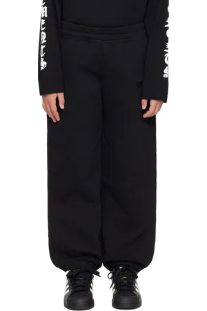 Vetements Kids Embroidered Logo Sweatpants