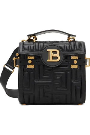 Balmain Black B-Buzz 23 Bag