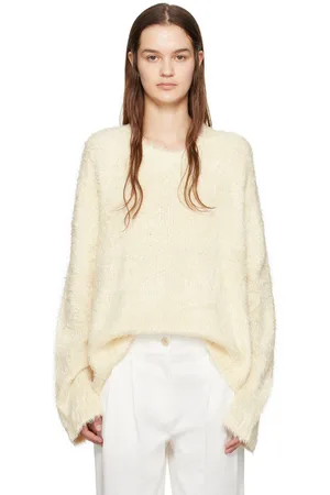 Totême Off-White Crewneck Sweater