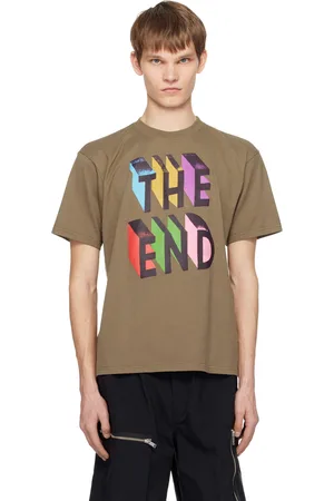 UNDERCOVER Brown Graphic T-Shirt