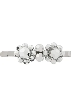 Simone Rocha Silver Mini Flower Hair Clip