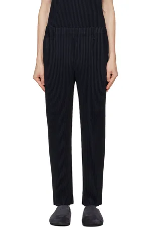 Issey Miyake Navy Basics Trousers