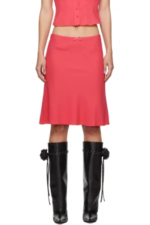 DANIELLE GUIZIO Pink Paloma Skirt